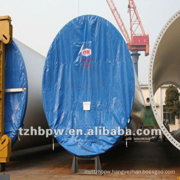 high quality wind tower PVC tarpaulin knife-coated